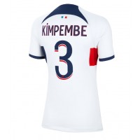 Billiga Paris Saint-Germain Presnel Kimpembe #3 Borta fotbollskläder Dam 2023-24 Kortärmad
